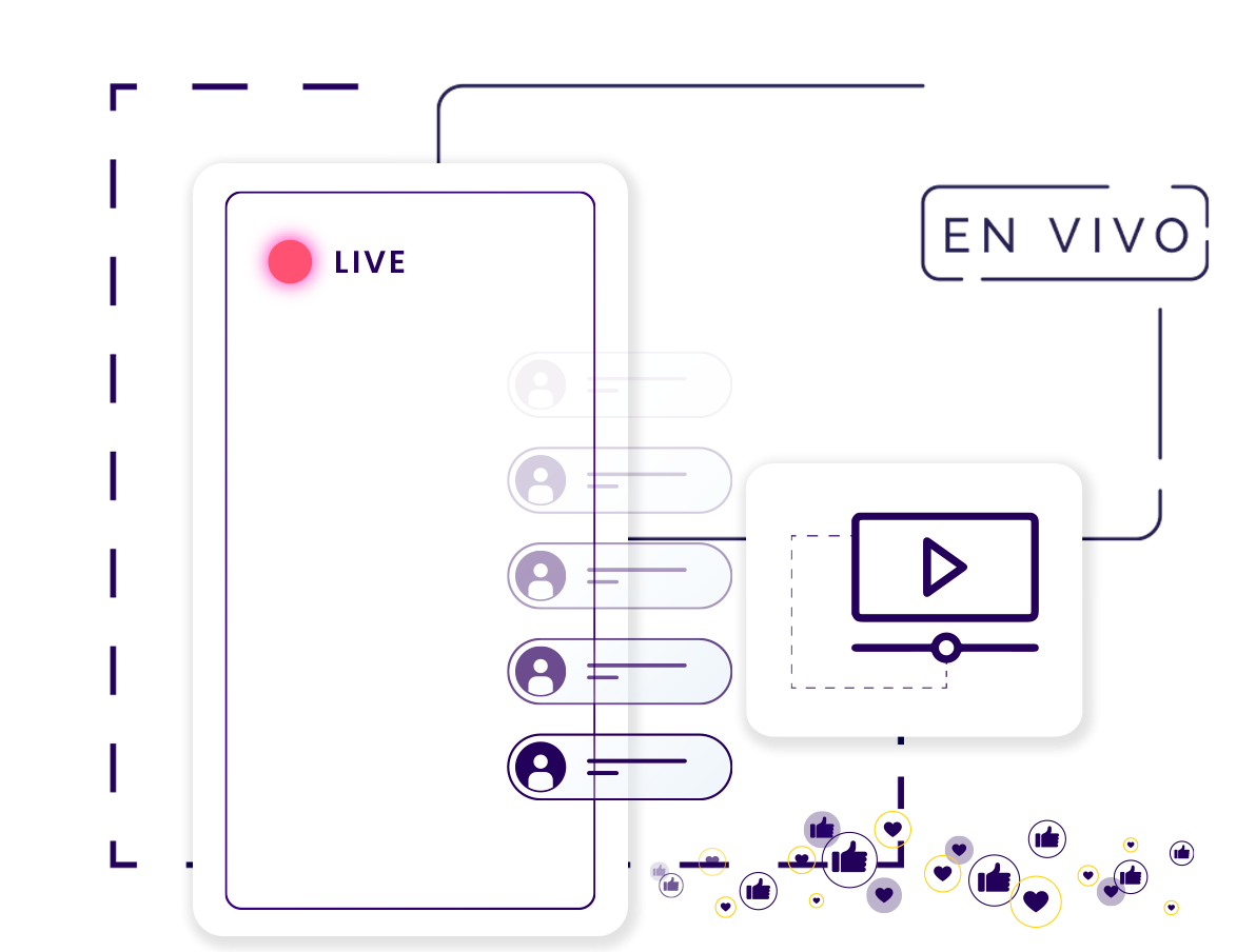 Potente Transmisión en Vivo