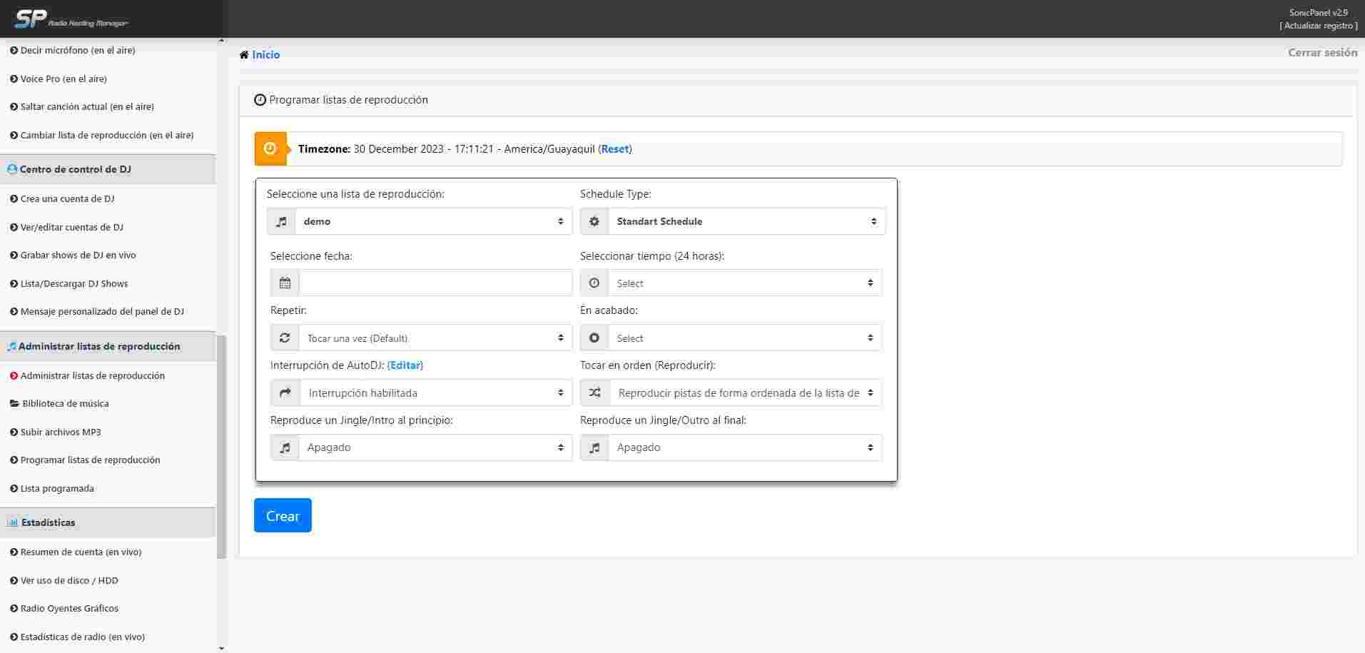 Listas de Reproducción
